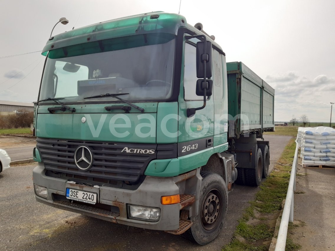 Online árverés: MERCEDES-BENZ  ACTROS 2643 K 6x4