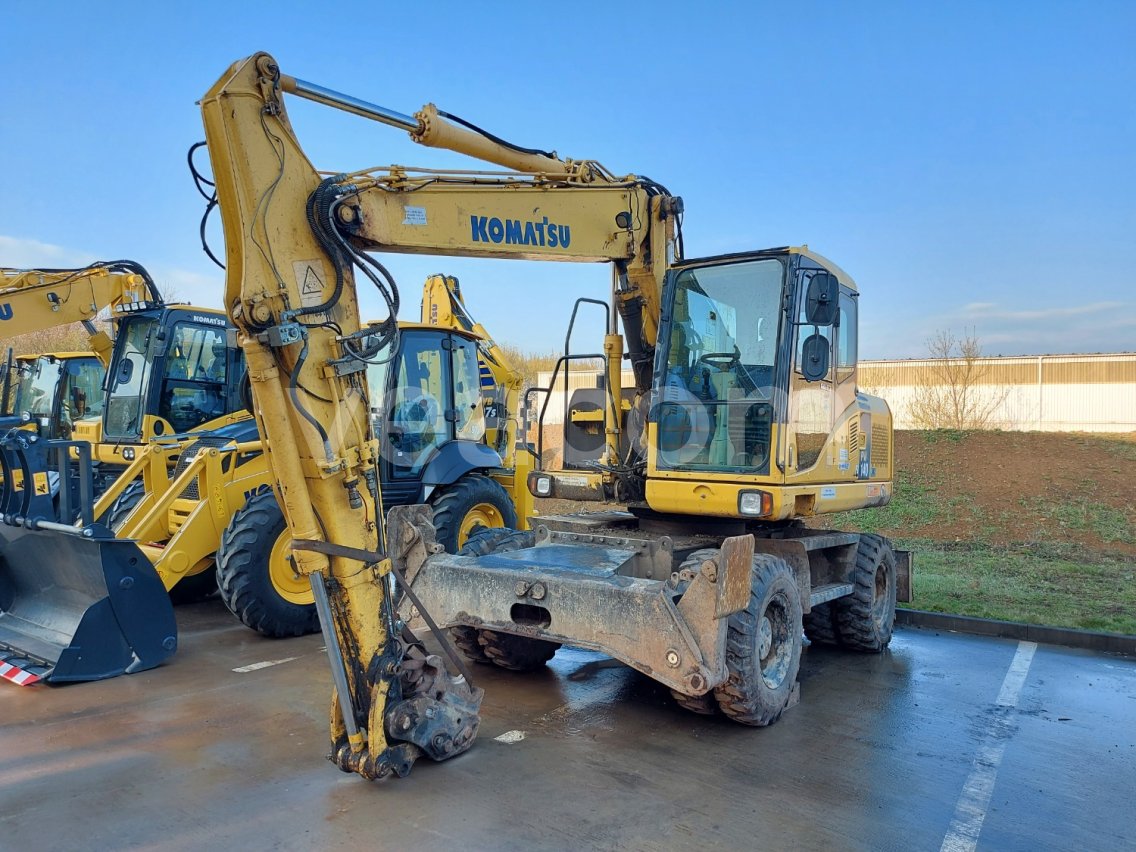 Online árverés: KOMATSU  PW140-7