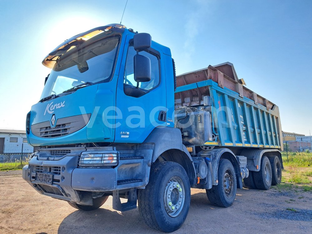 Aukcja internetowa: RENAULT  KERAX 480.42 P 8X4  S VALNÍKOVOU VYHRNOVACÍ NÁSTAVBOU