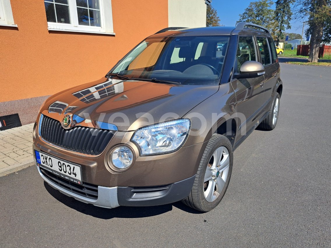 Online aukce: ŠKODA  YETI 4X4