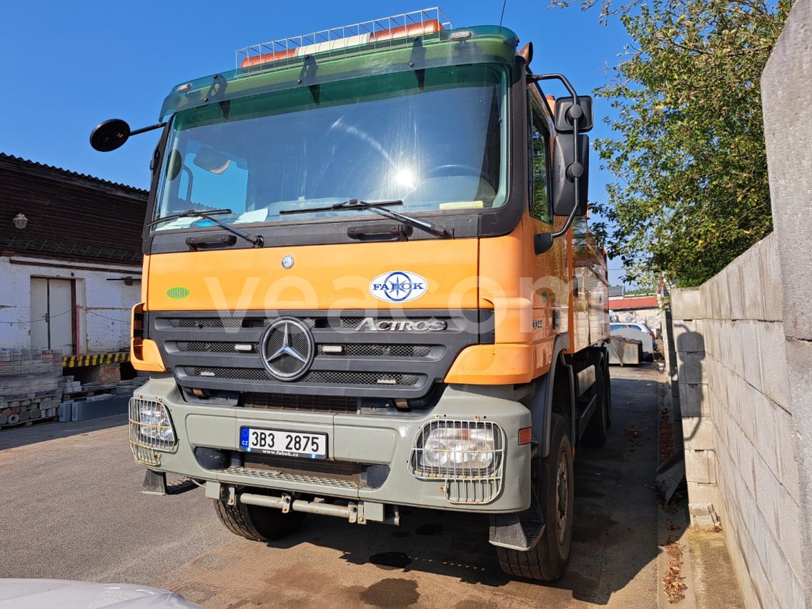 Online aukce: MB  ACTROS 3344 A 6X6 + FABOK SN-R