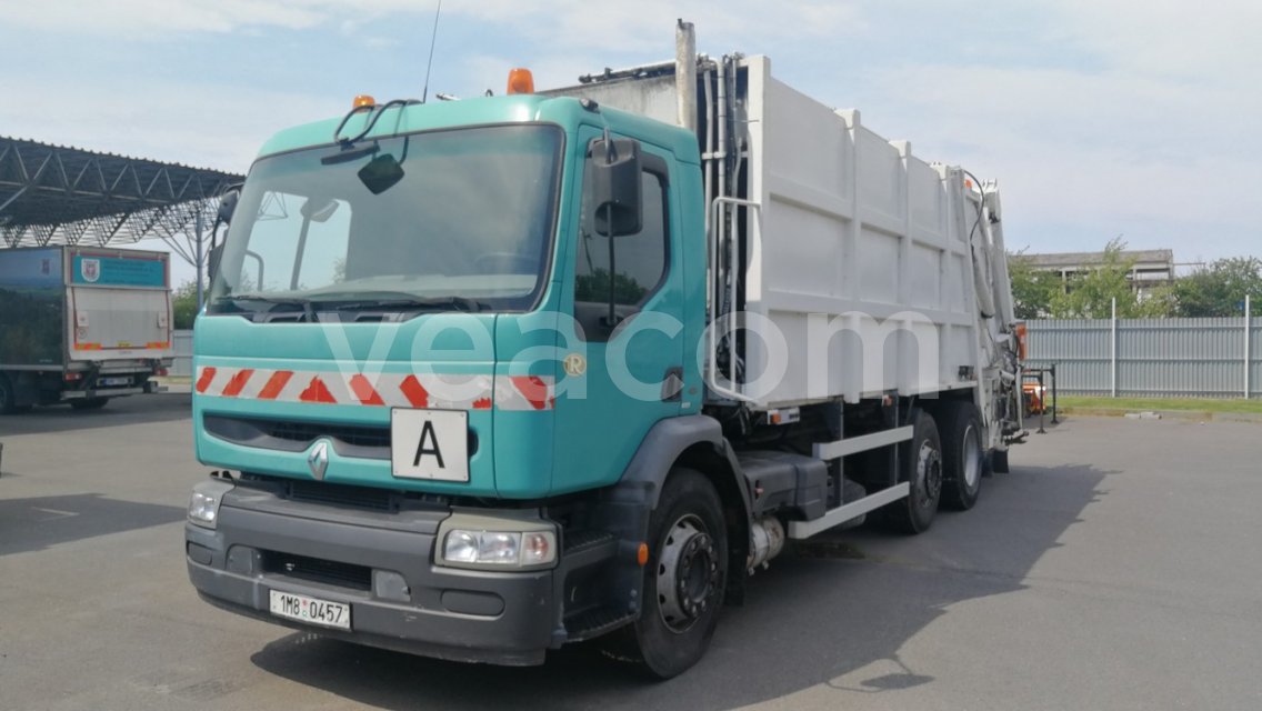 Online árverés: RENAULT  Premium 320.26 6x2/4 - Schörling 2R Press