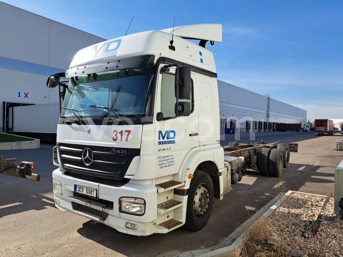 Online aukce: MB  AXOR 2533 L 6X2