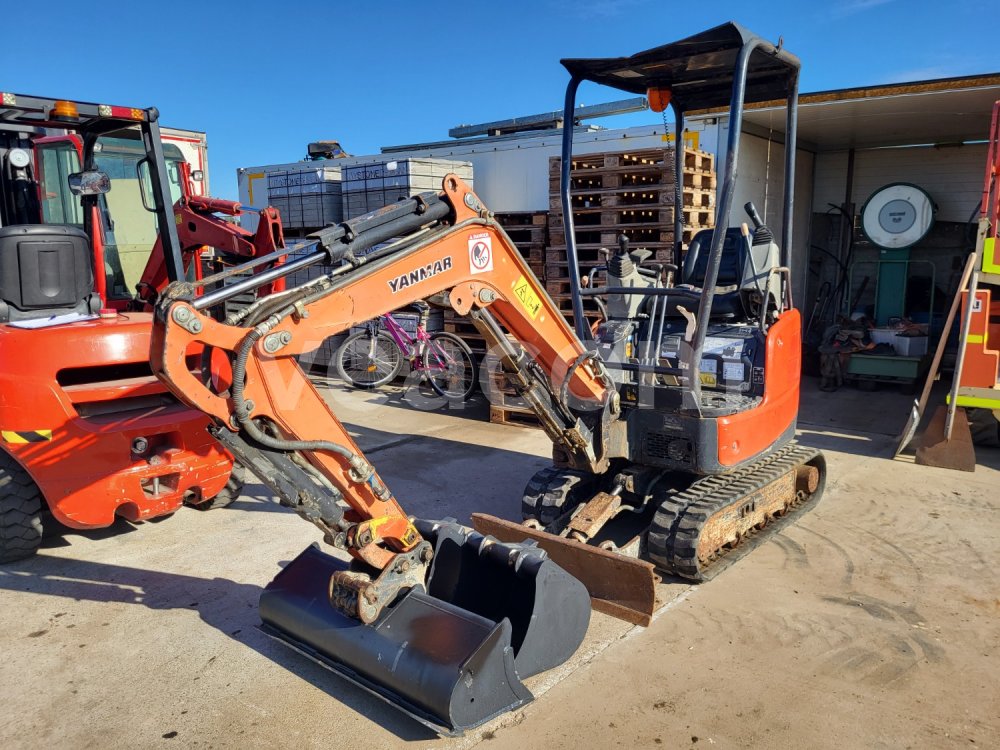Online aukce: YANMAR  VIO 17 PELLE