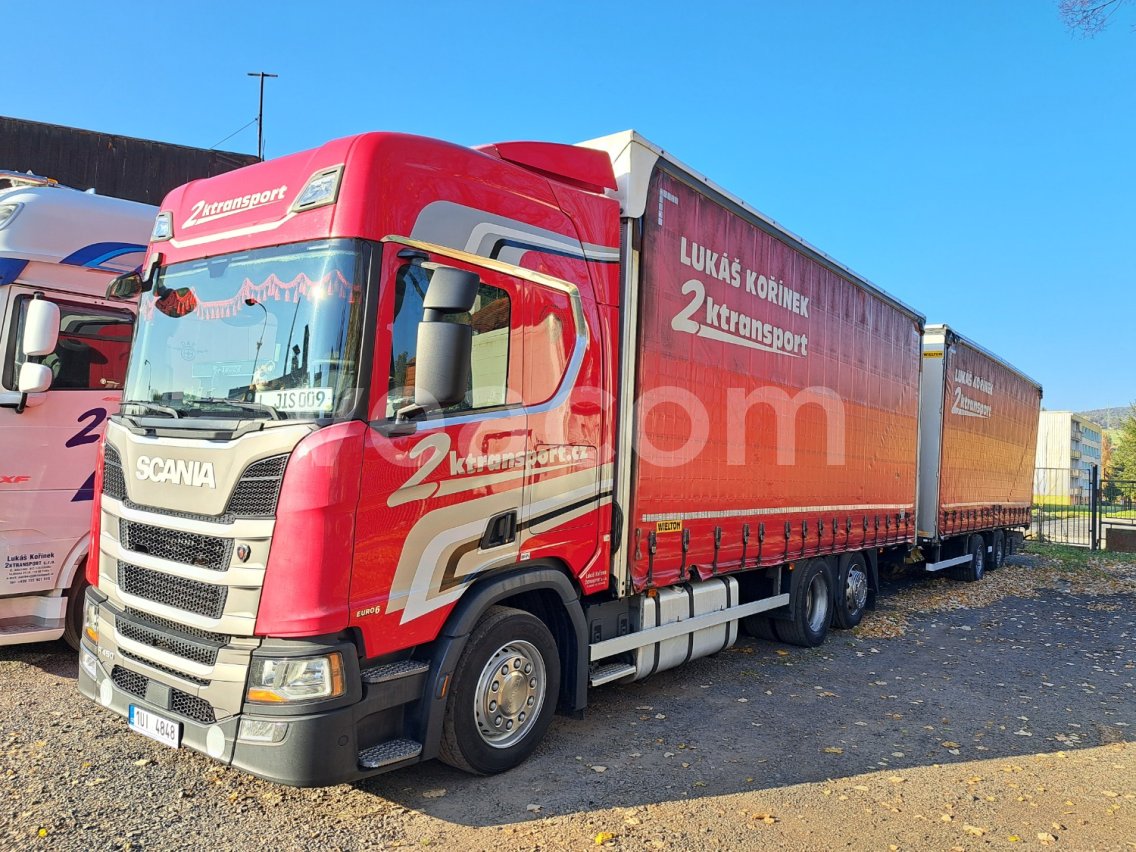 Интернет-аукцион: SCANIA  R450 6X2 + WIELTON PC 2K