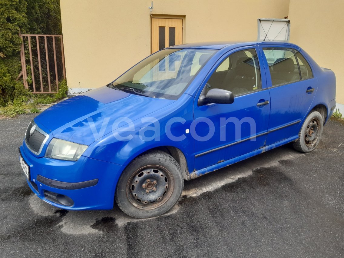 Online auction: ŠKODA Fabia sedan