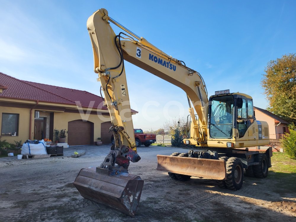 Online aukce: KOMATSU  PW180-7EO 4X4