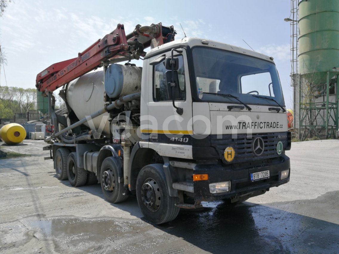 Online aukce: MERCEDES-BENZ  ACTROS 4140 B 8x4/4