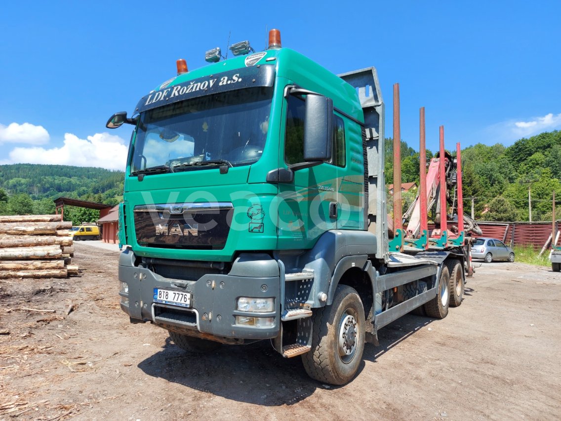 Online aukce: MAN  TGS 33.440 6x6 BB + DOLL A 135