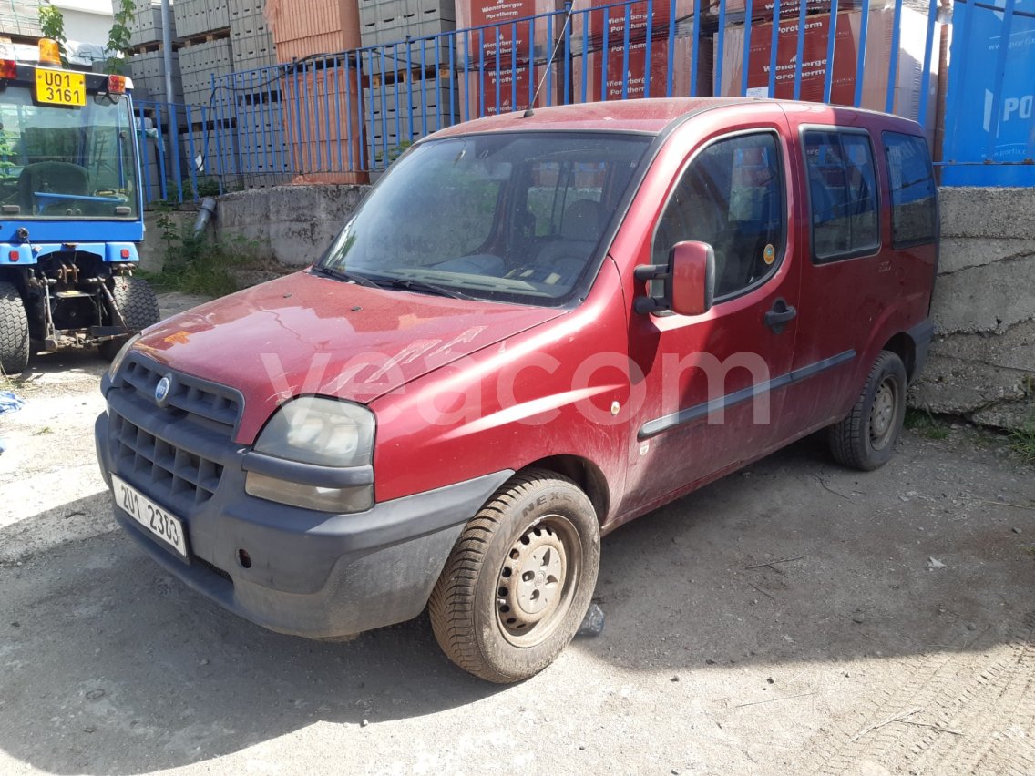 Online auction: FIAT  DOBLO CARGO 1.6 I.E. 8Q