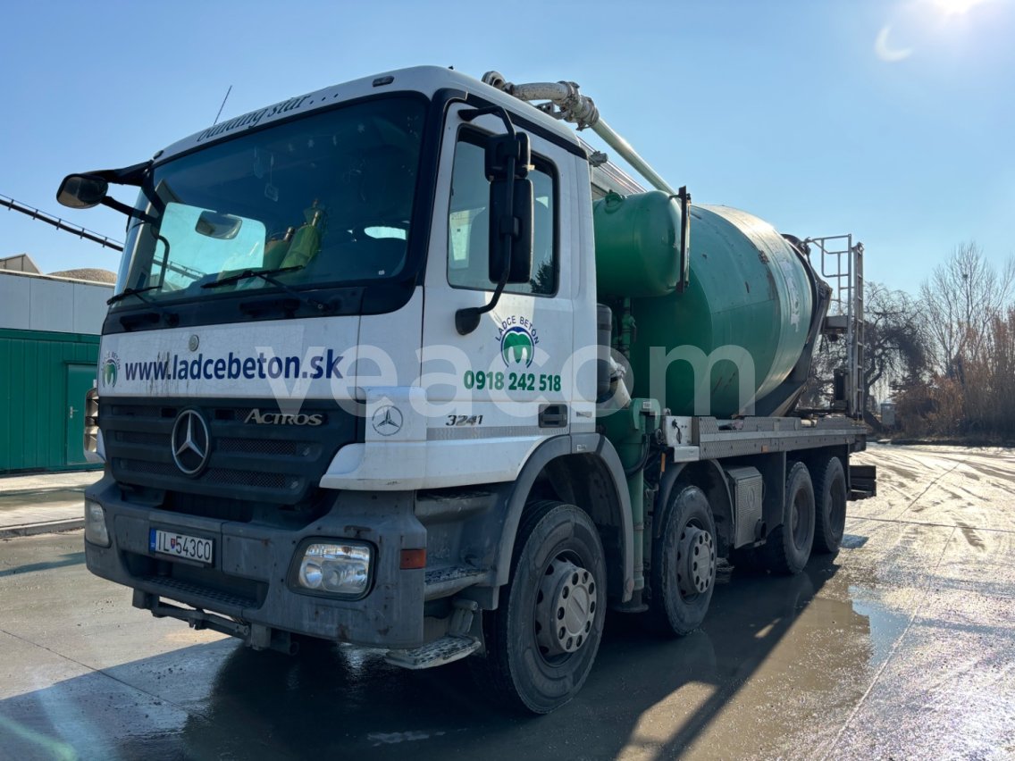 Online aukce: MB  ACTROS 3241 8X4 + SCHWING STETTER MIXER