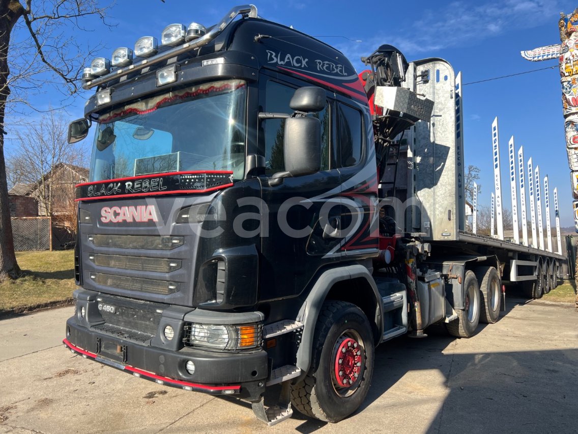 Online aukce: SCANIA  G450 6X6