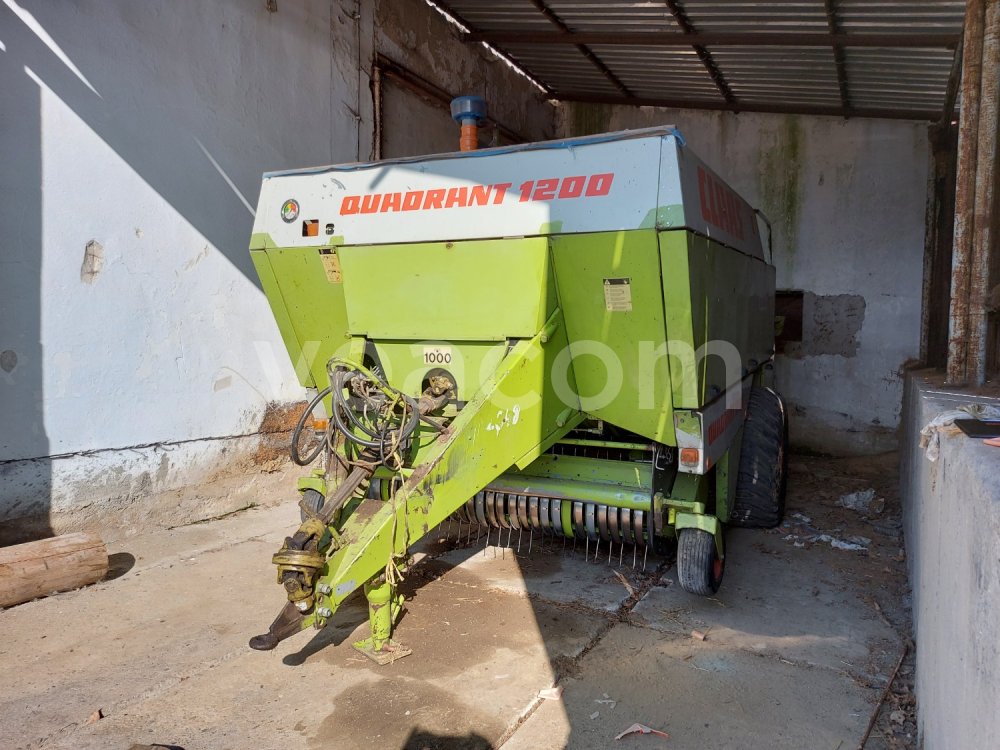 Online aukce: CLAAS  QUADRANT 1200 - lis na hranaté balíky