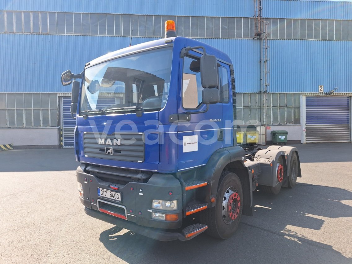 Online aukce: MAN  TGA 26.360 6X2/4 BLS