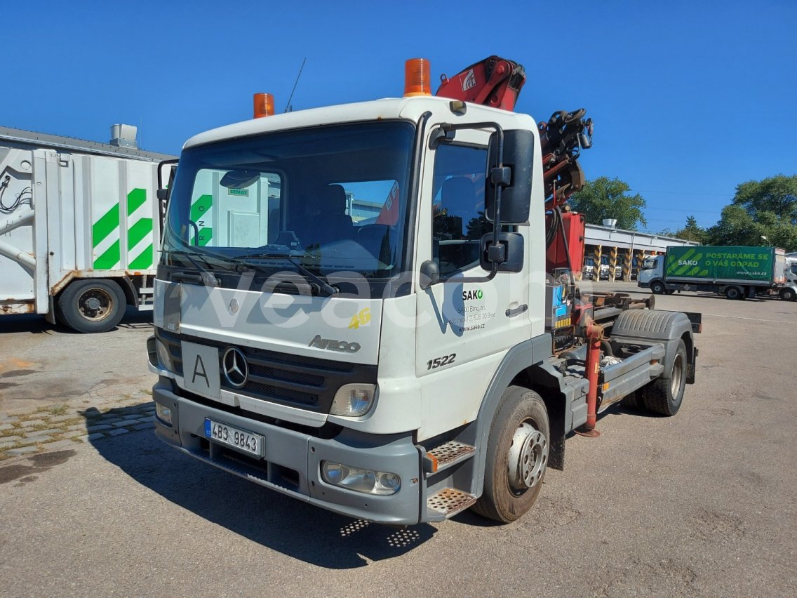 Online aukce: MERCEDES-BENZ  ATEGO 1522 + HR