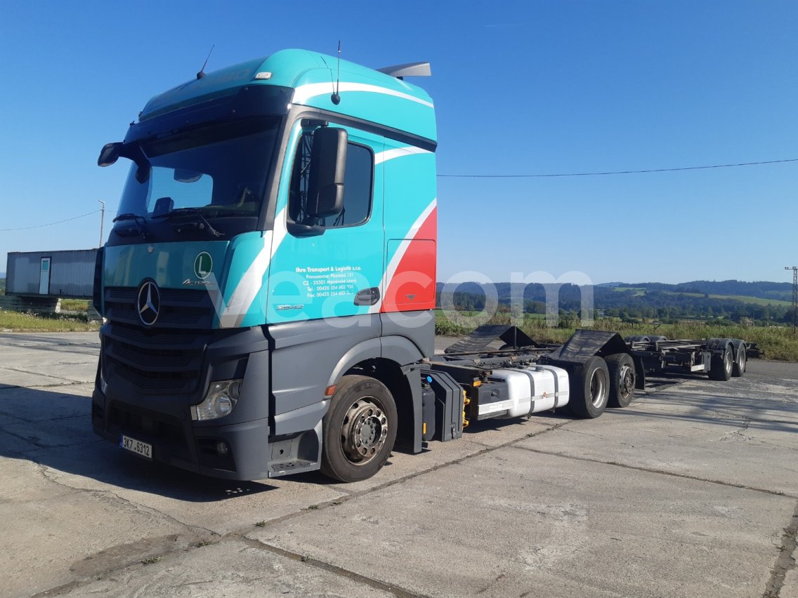 Online auction: MERCEDES-BENZ  ACTROS 2542 + H&W