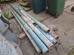 Online auction:   ŽELEZNÉ TRUBKY PRO DOPRAVU BETONU