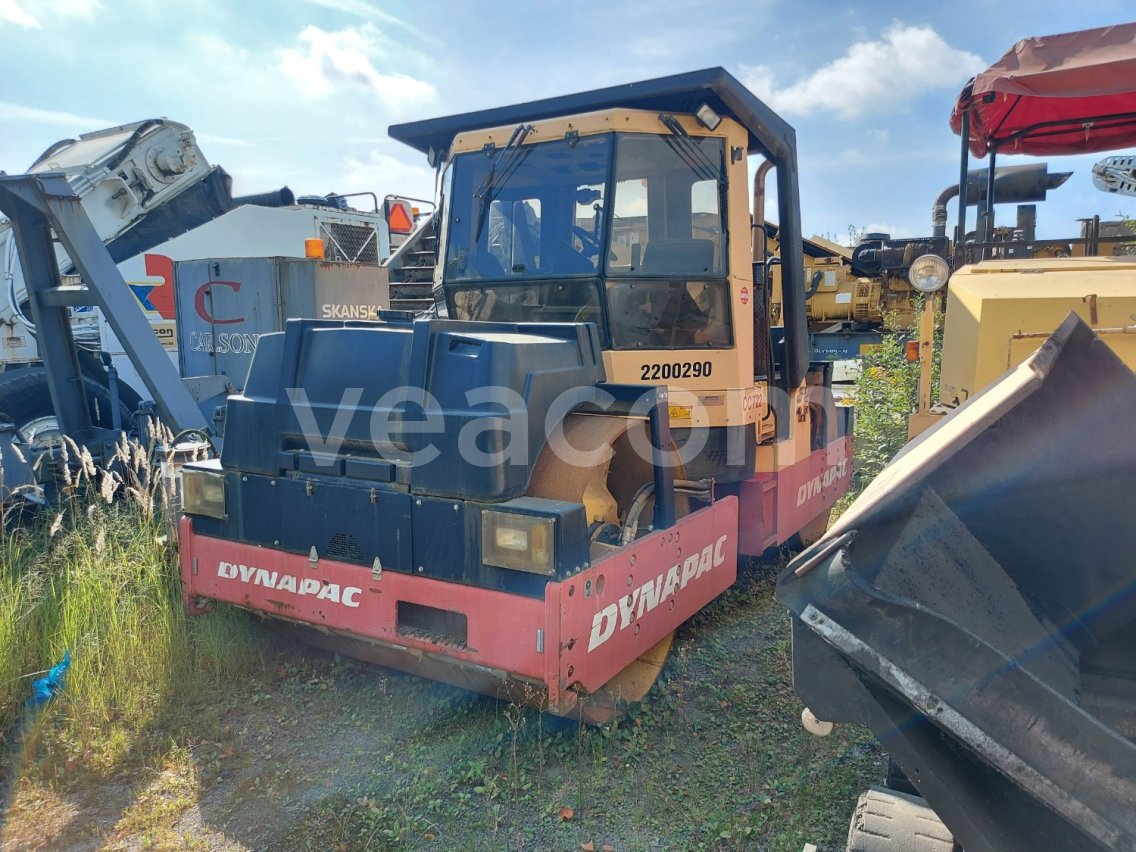 Online auction: DYNAPAC  CC 722