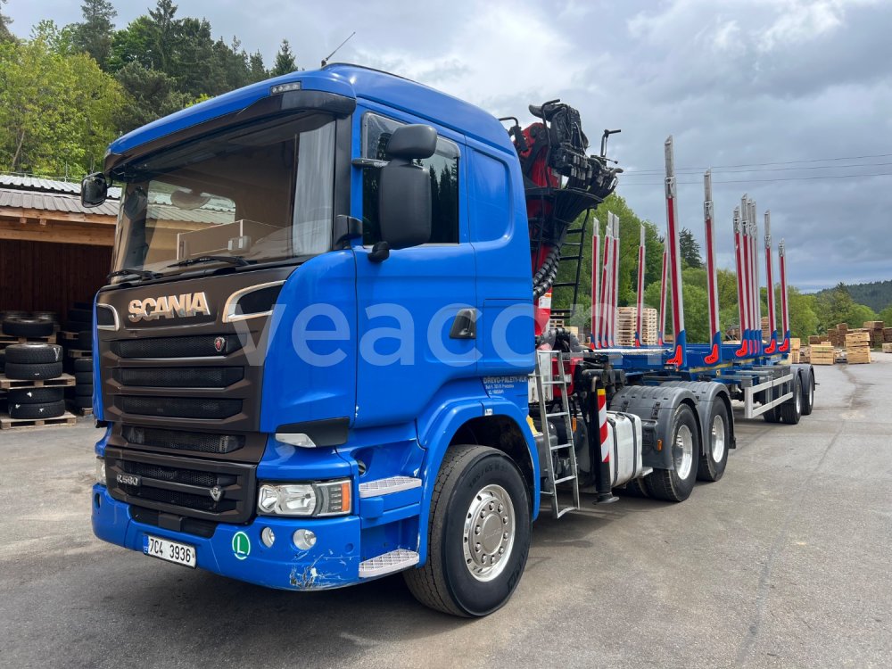 Интернет-аукцион: SCANIA  R580 6X4 + HR + SVAN NCH35