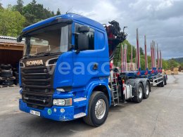 Online auction: SCANIA  R580 6X4 + HR + SVAN NCH35