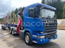 Online auction: SCANIA  R580 6X4 + HR + SVAN NCH35