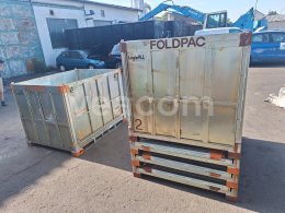 Online auction:   SKLÁDACÍ STOHOVACÍ KOVOVÉ BEDNY - 5 KS