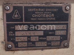 Online aukce:   PALÍCÍ STROJ CHOTĚBOŘ RS501