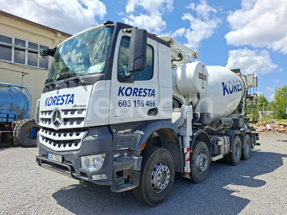 Aukcja internetowa: MB  AROCS 4145 8X4  + CIFA MK 32L