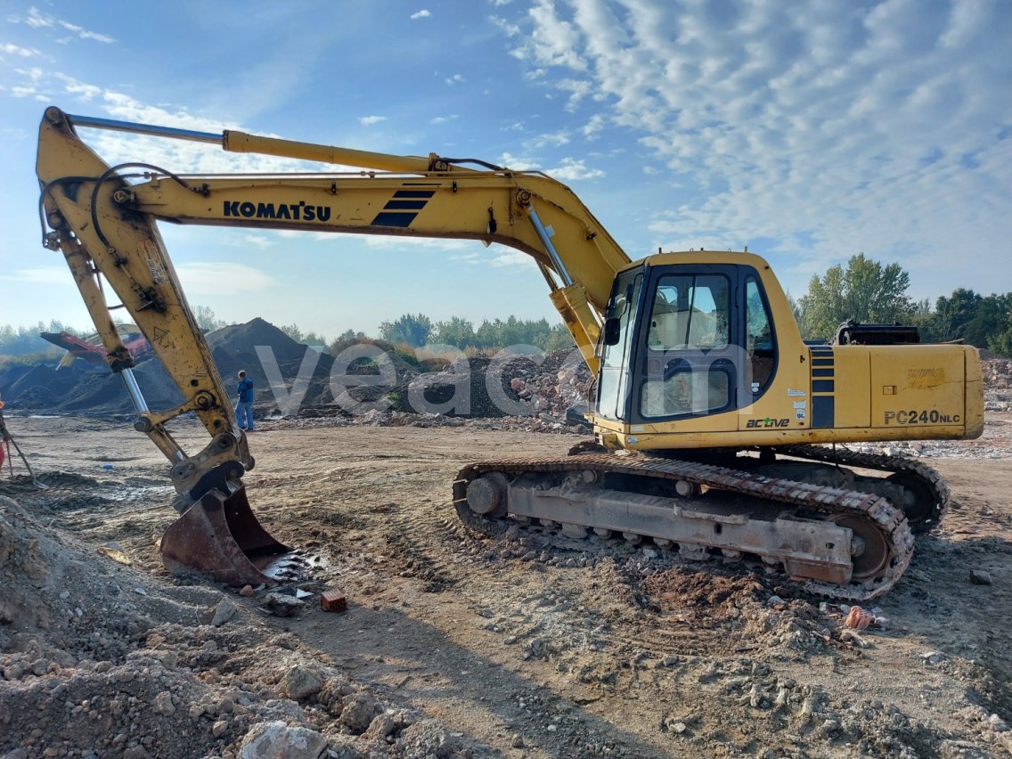 Online árverés:   KOMATSU PC 240 NLC - 6K