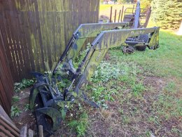Online aukce:  ČELNÍ NAKLADAČ NA TRAKTOR ALO QUICKE Q51 EURO 3 RD S RAMPOVACÍ LOPATOU MANATECH LR2