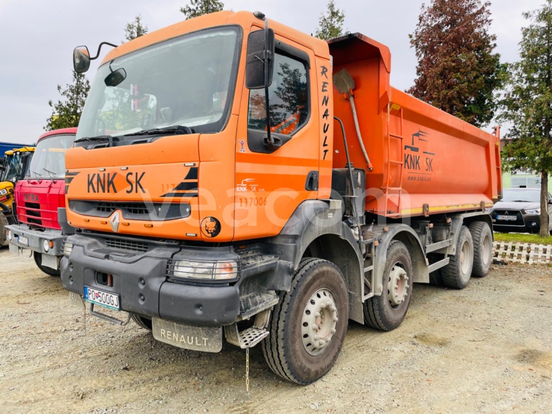 Online aukce: RENAULT  KERAX 8x4