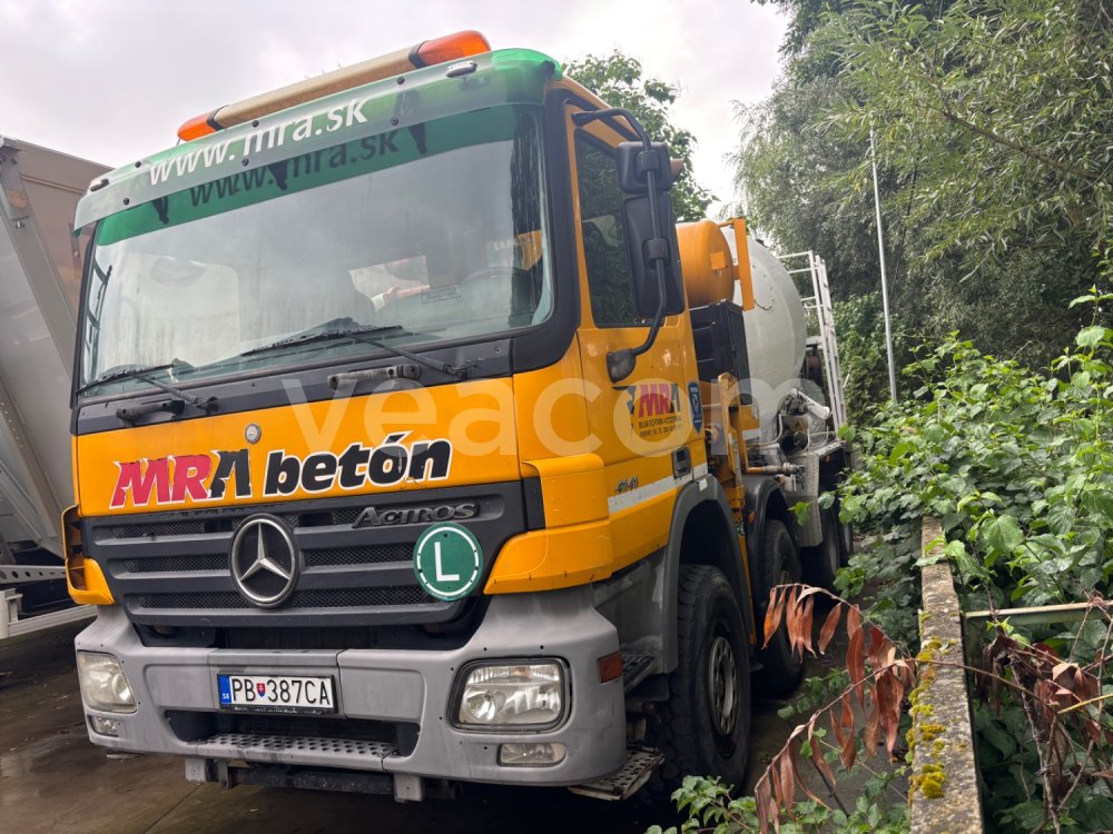 Online auction: MB  ACTROS 4141 B/8X4/4 + PUTZMEISTER TMM 24