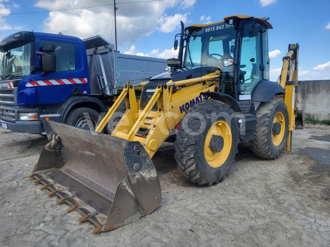 Online aukce: KOMATSU  WB97S-8