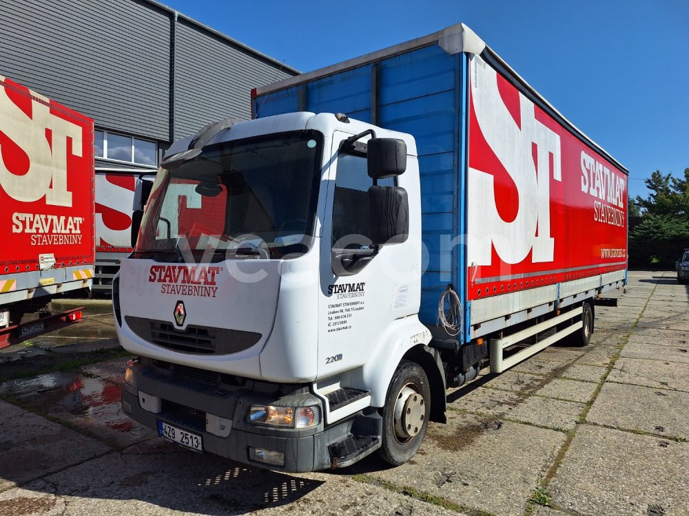 Online aukce: RENAULT  MIDLUM 220.12 P 4X2 - EURO 4