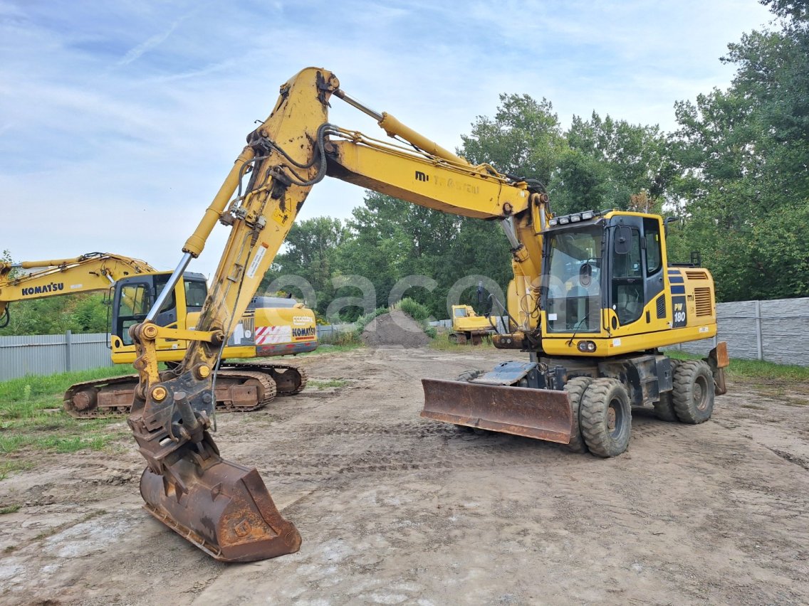 Online aukce: KOMATSU  PW 180 - 7E0 4X4