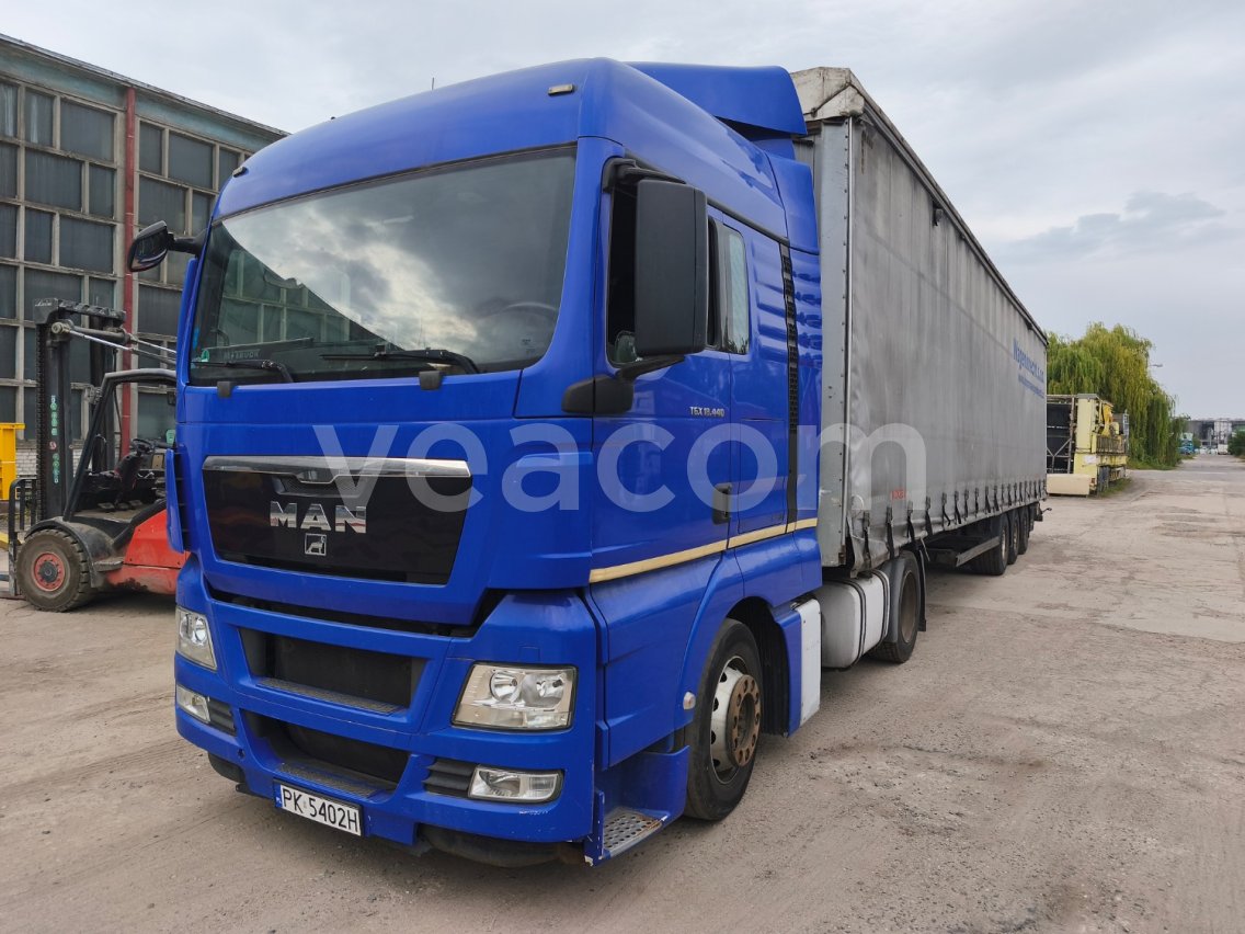 Online aukce: MAN  TGX 18.440 + KOGEL SN24