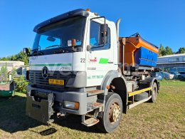 Online árverés: MB  ATEGO 1828 4X4 + SCHMIDT STRATOS B50-36 + SCHMIDT ML 33