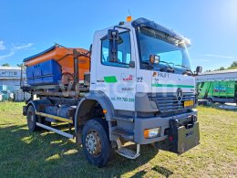 Online aukce: MB  ATEGO 1828 4X4 + SCHMIDT STRATOS B50-36 + SCHMIDT ML 33