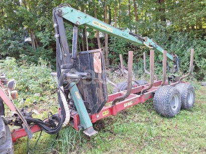 Online auction: MORE  MASKINER SF12 A HYDRAULICKÁ RUKA F7655