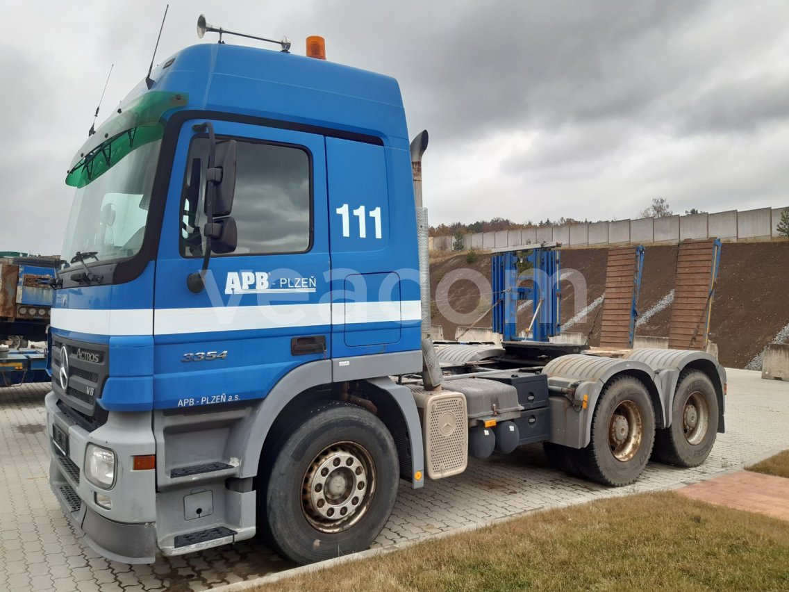 Online árverés:   MB ACTROS 3354 S 6x4