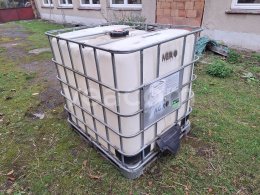 Online aukce:   IBC KONTEJNER 1000 LITRŮ