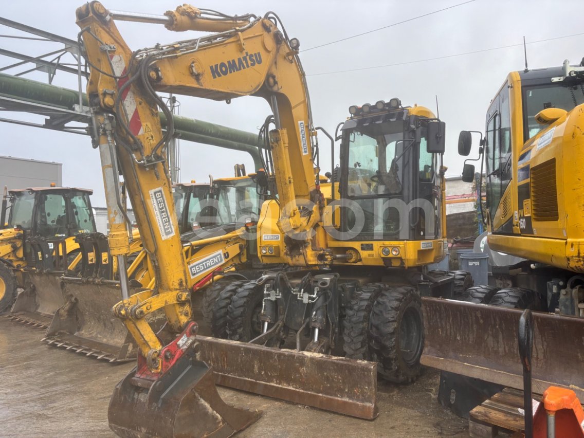 Online aukce: KOMATSU  PW 118MR-11