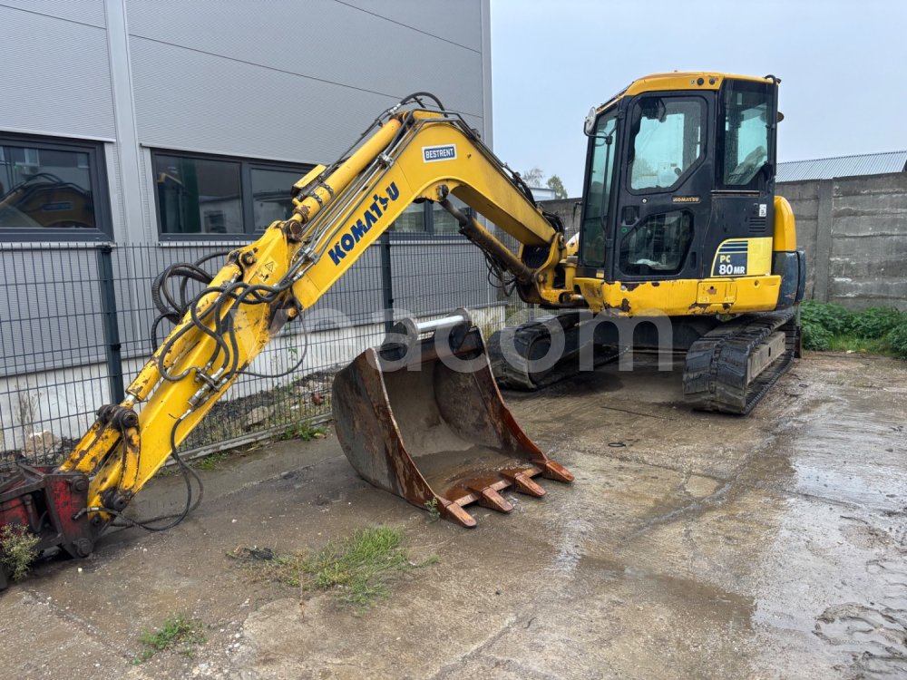 Online auction: KOMATSU  PC 80 MR-3