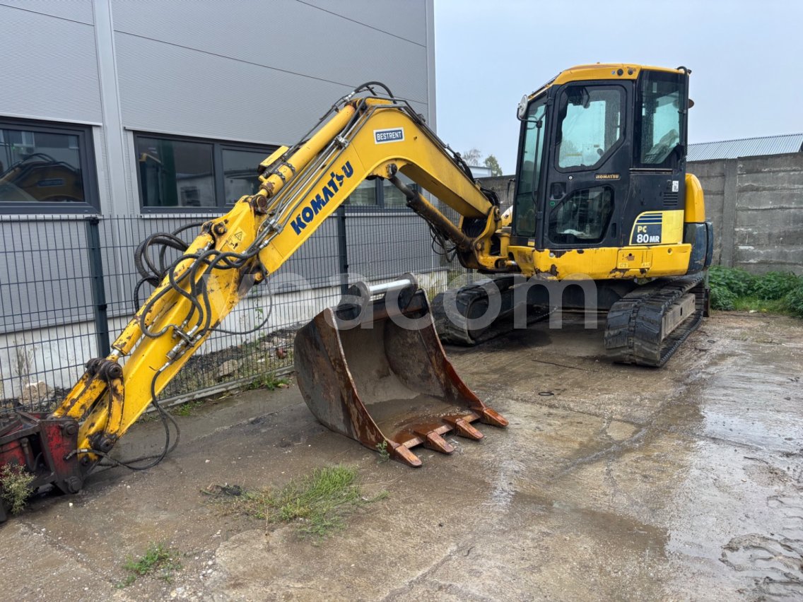 Online aukce: KOMATSU  PC 80 MR-3
