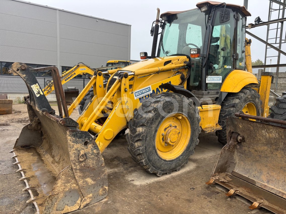 Online aukce: KOMATSU  WB 97S 4X4