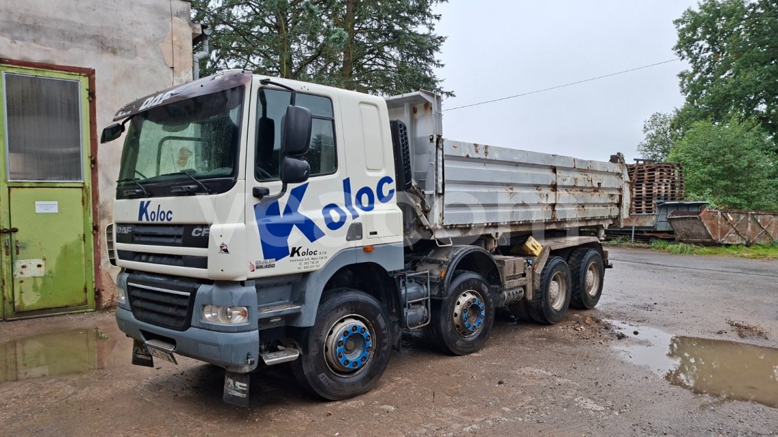 Online aukce: DAF  CF 85.460 8X4