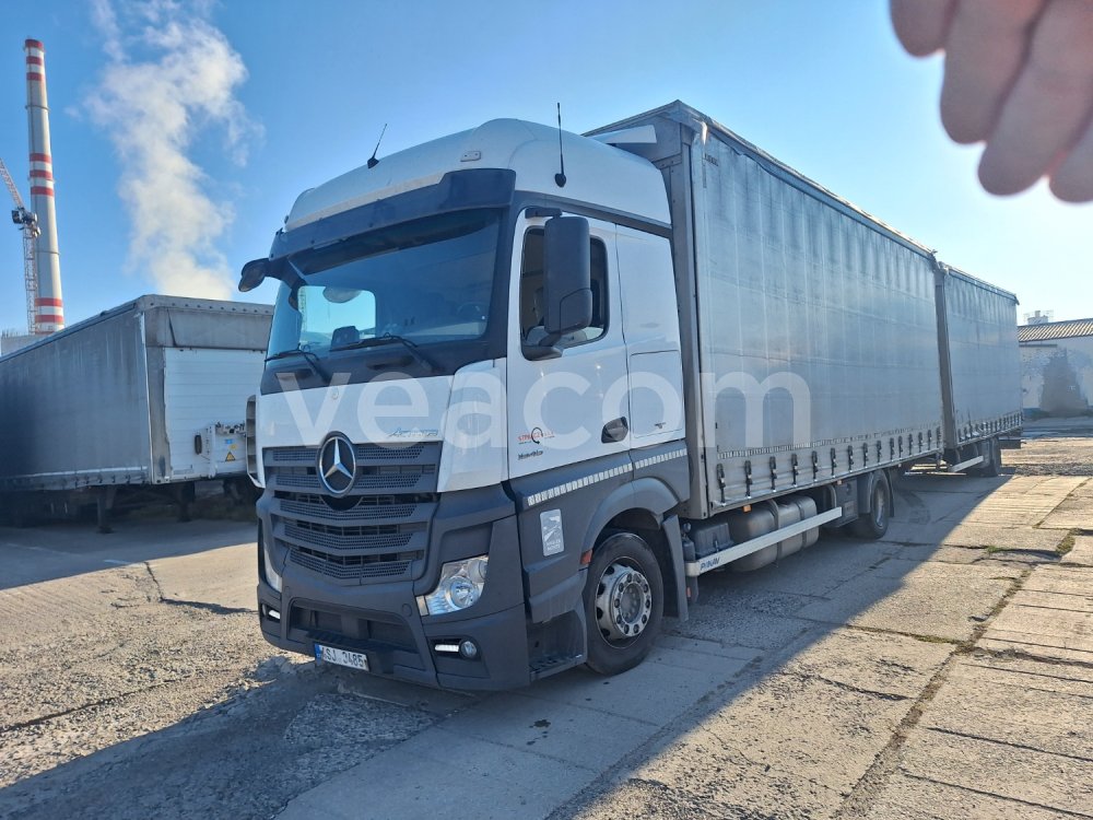 Online árverés: MB  ACTROS 1845 + PANAV TV010M