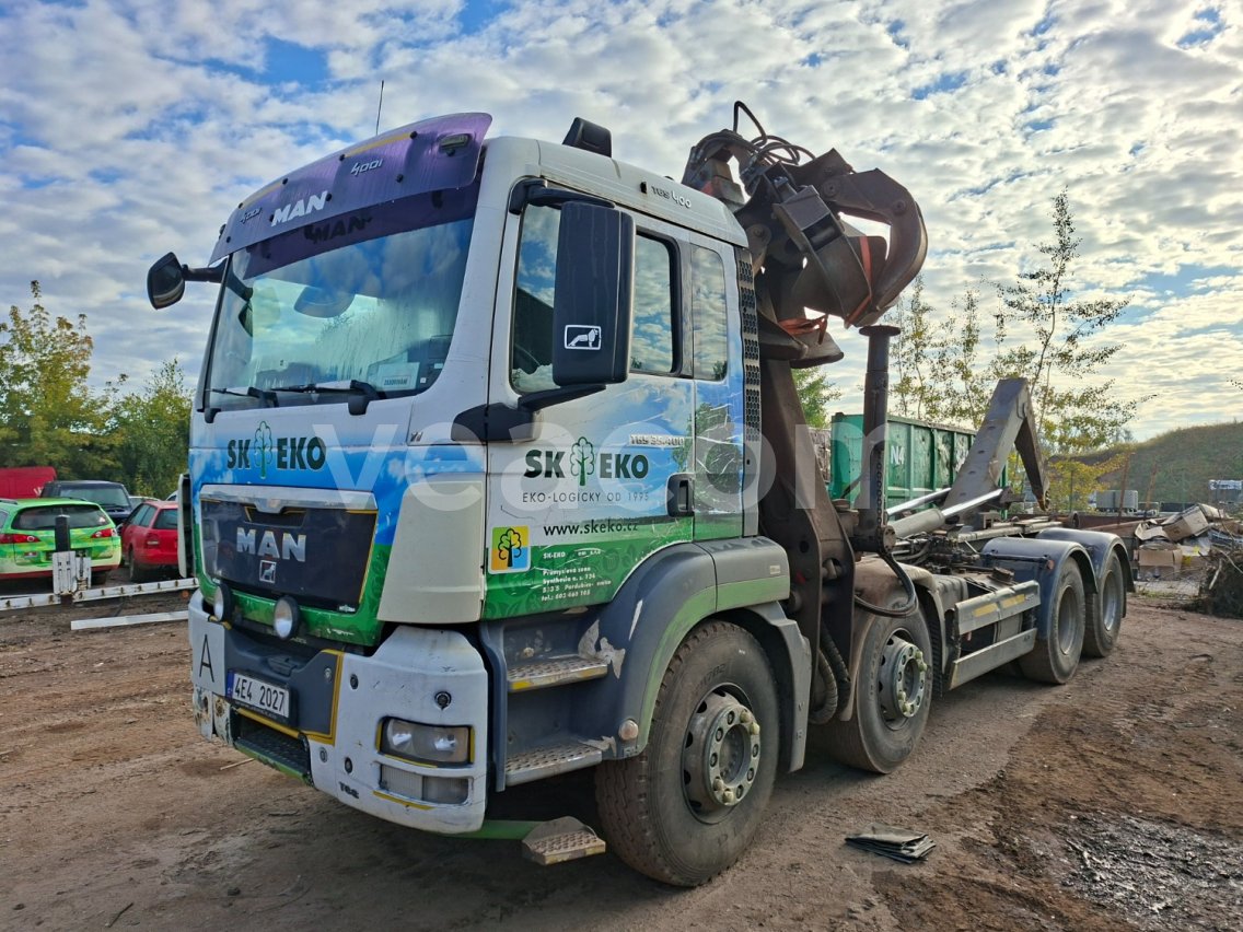 Online aukce: MAN  TGS 35.400 8X4 + HR