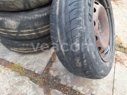 Online aukce:   SADA PNEU 195/65 R15 NA PLECH.DISKÁCH Z FIAT STILO