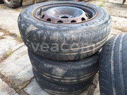 Online aukce:   SADA PNEU 195/65 R15 NA PLECH.DISKÁCH Z FIAT STILO